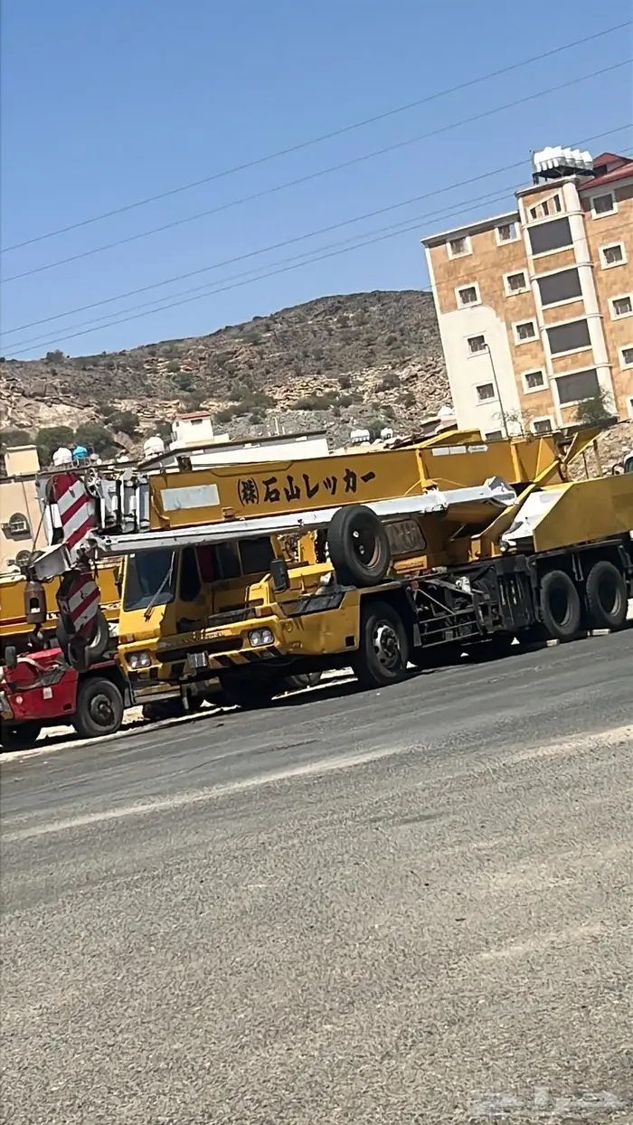 ايجار كرين 25 طن في المويه 1