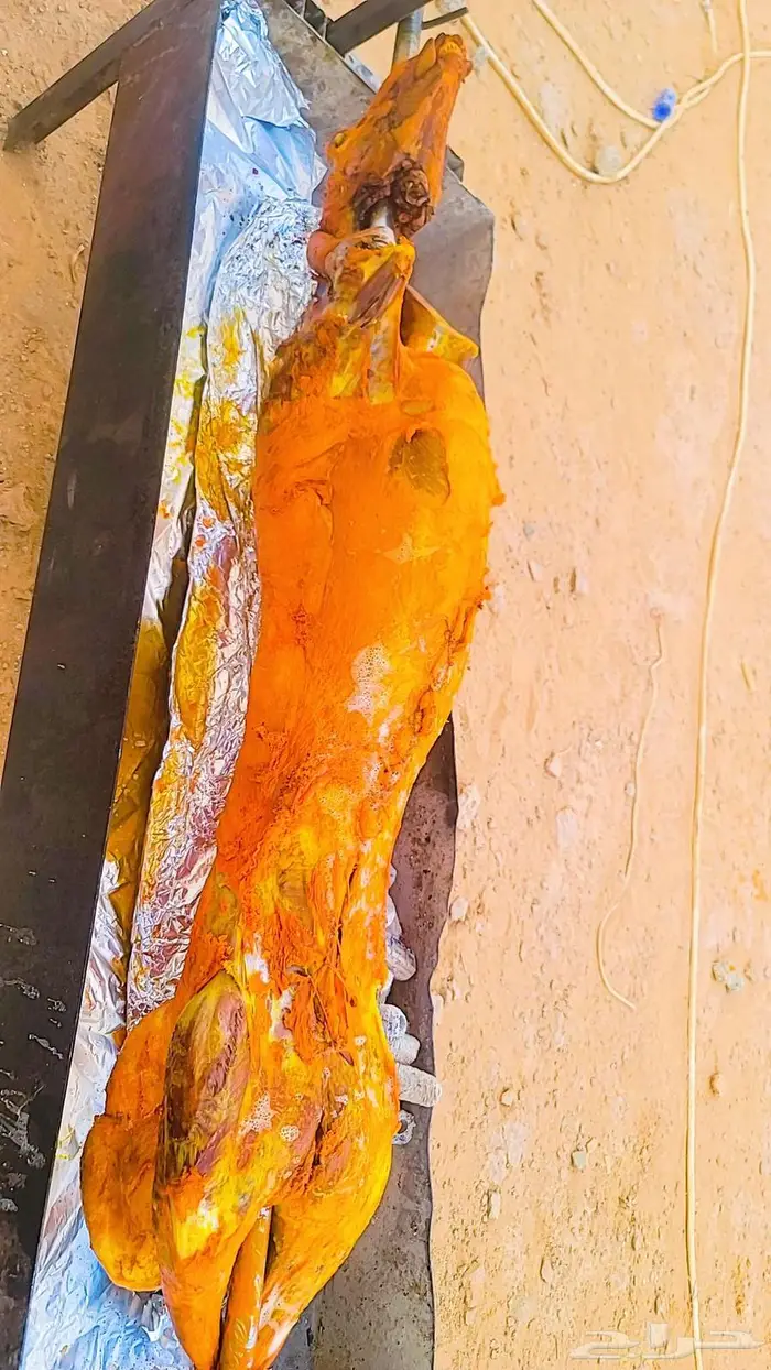 خروف مشوي علا الجمر معلق 4