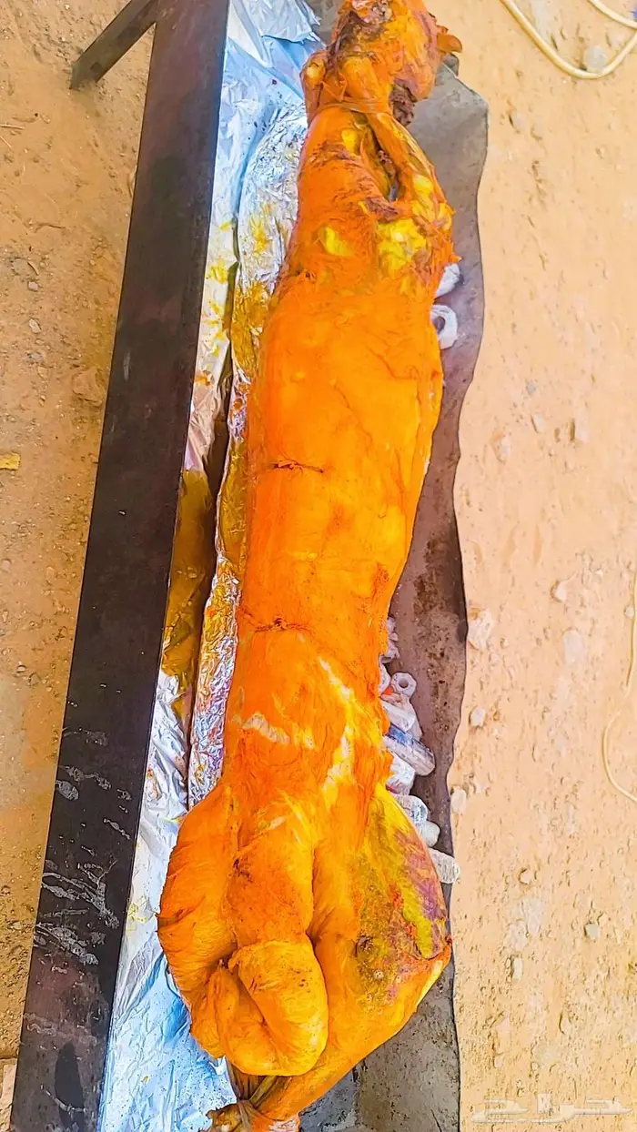 خروف مشوي علا الجمر معلق 2