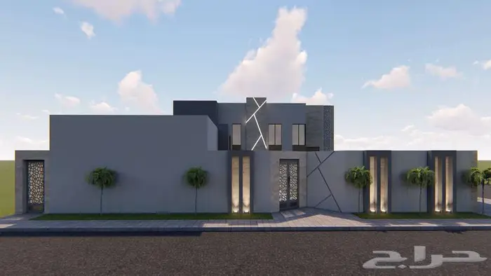 تصميم واجهات وخارجي ثري دي 3d 3