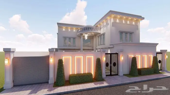 تصميم واجهات وخارجي ثري دي 3d 10