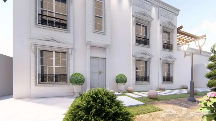 تصميم واجهات وخارجي ثري دي 3d 7