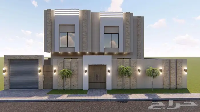 تصميم واجهات وخارجي ثري دي 3d 15