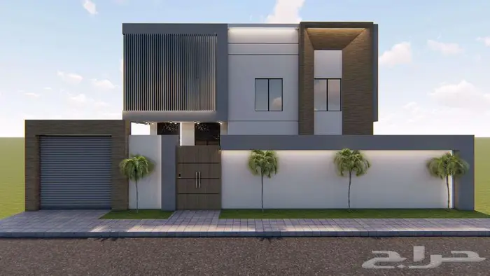 تصميم واجهات وخارجي ثري دي 3d 5