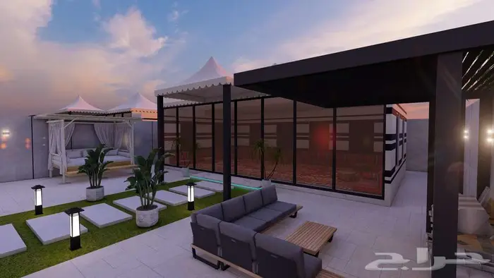 تصميم واجهات وخارجي ثري دي 3d 25