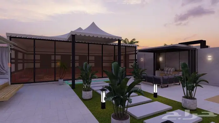 تصميم واجهات وخارجي ثري دي 3d 31