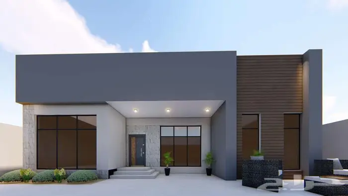 تصميم واجهات وخارجي ثري دي 3d 1