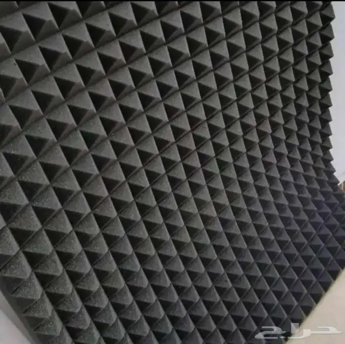 عازل اسفنج هرمي  عازل صخري اسفنج هرمي 7سم اسفنج طبق البيض 3