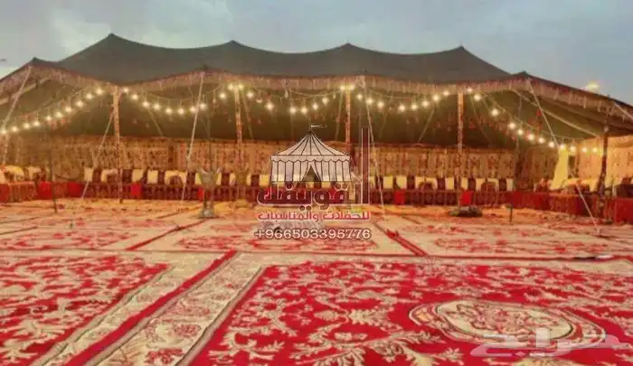 تاجير خيام اروبيه وخيام شعبيه كنب كرسي طاولات 50