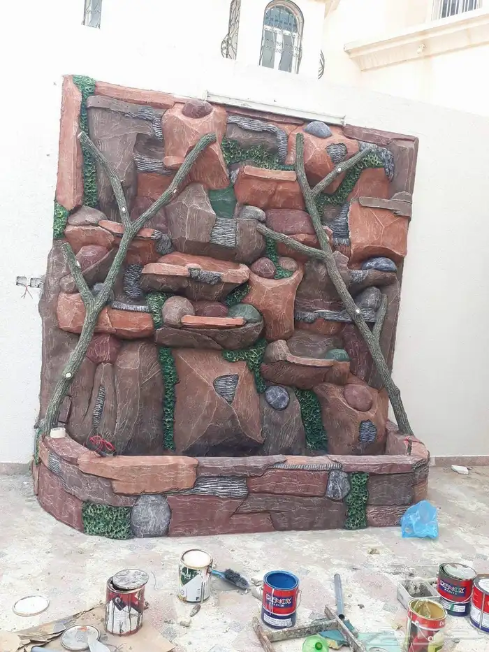 شلالات ديكورات زخرفه اسمنتيه بايدي اندنوسي 31