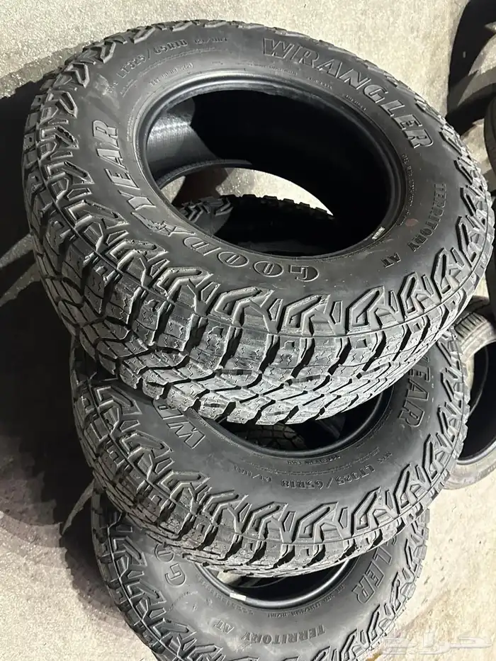 كفرات جودير نص حجري مقاس 325 65 18 6