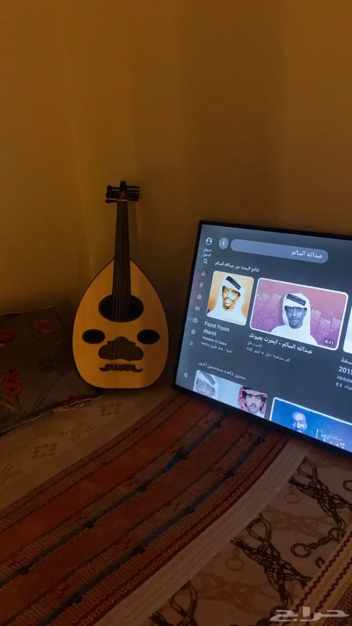 عود مسيقي لوكس الظهر اسود 0
