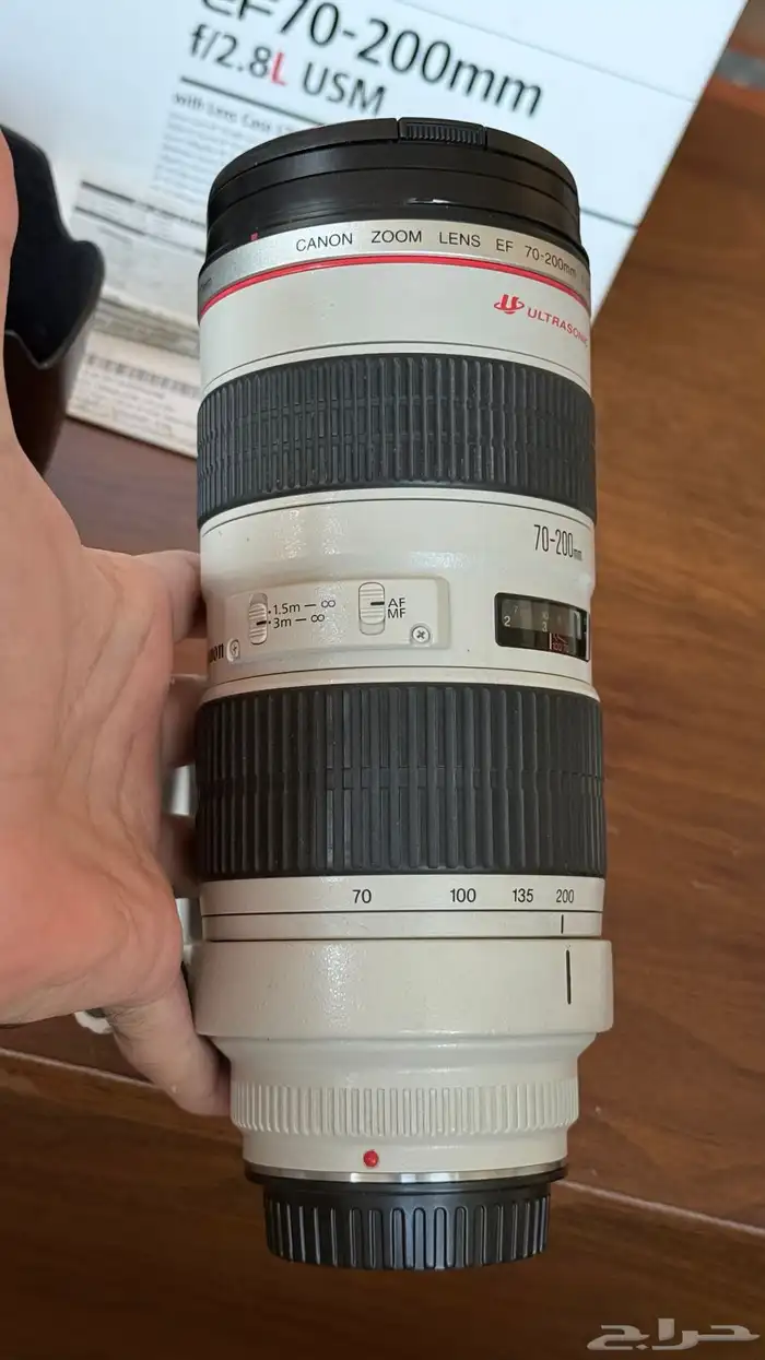 عدسة كانون EF 70-200 f 2.8L USM 5