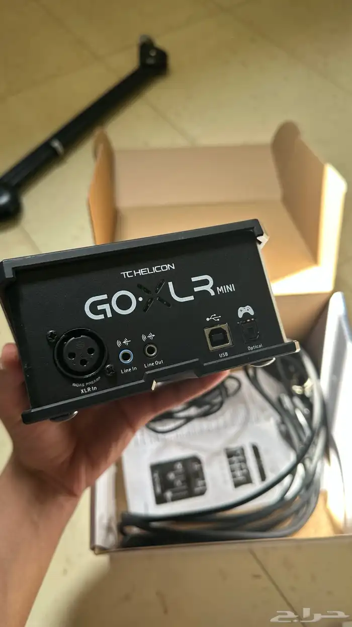 مايك خارجي احترافي podmic   GOXLR   ستاند rode 4