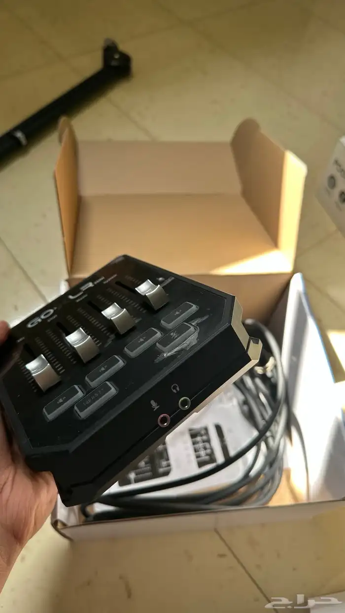 مايك خارجي احترافي podmic   GOXLR   ستاند rode 3