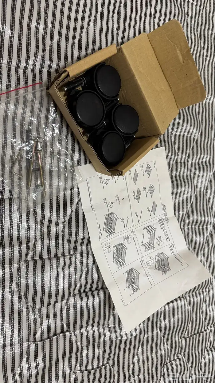 سرير اطفال مستخدم سليم الجبيل البلد 4