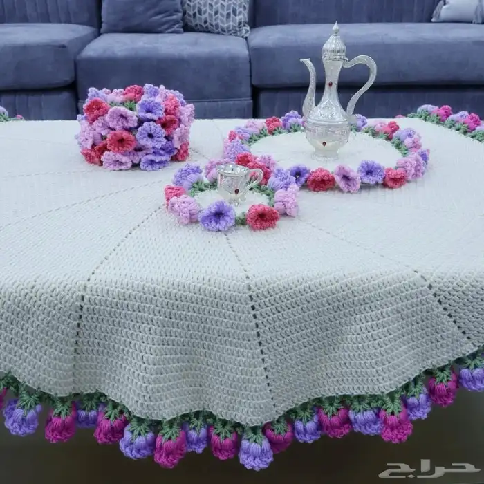 فرشات كروشيه للبيع 0