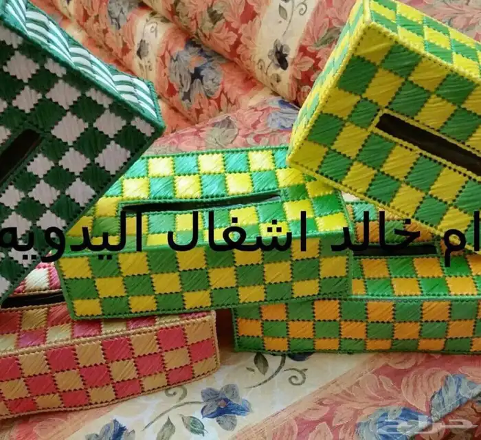 تلبيسة علب مناديل 4