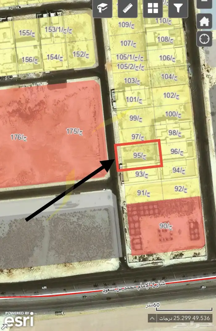 للبيع ارض حي القدس ( ج ) الاحساء موقع مميز ومدخل سهل 1