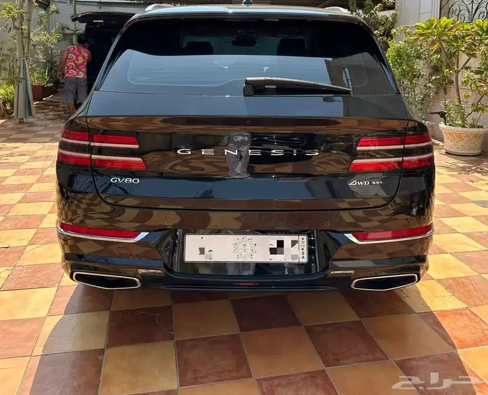 جينسيس GV80 2024 فل كامل اسود ملكي شبه جديد 4