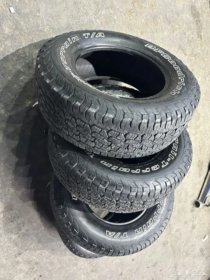 كفرات ربع حجري بي اف قودرتش مقاس 265 70 17 19