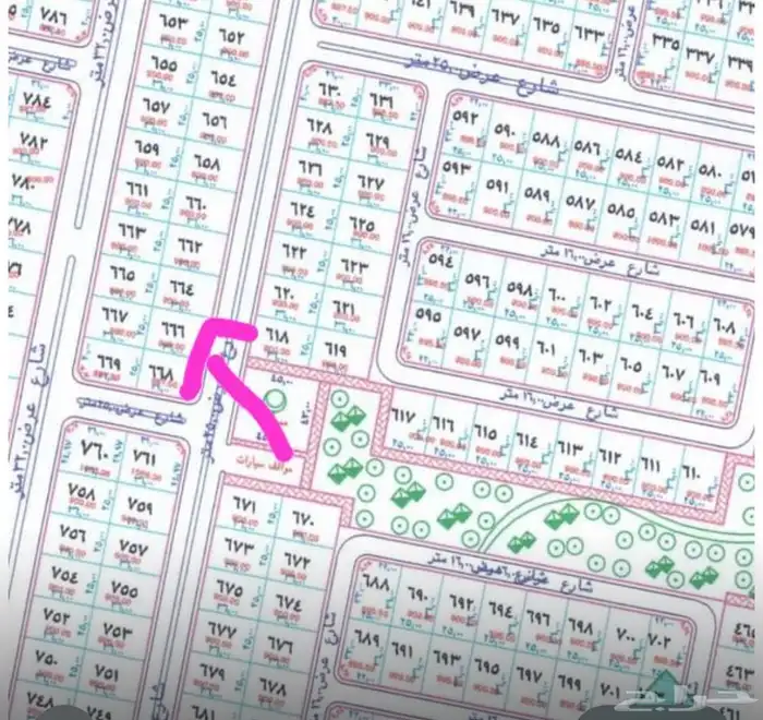 ارض للبيع بشمال جدة مخطط جوهرة العروس 1ع ( حي النجمه) 0