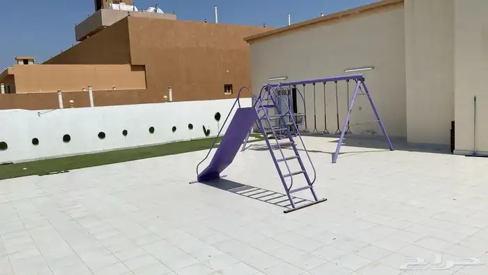شقه للإيجار ملحق مميز بحي السامر 5