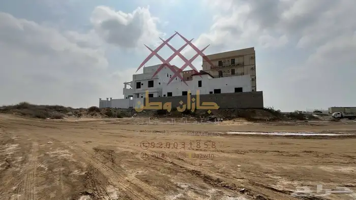 قطعة رقم 553 في مخطط 361 بحي الرحاب بجيزان 1