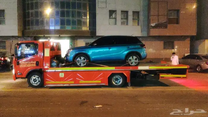 سطحه شحن سيارات من الرياض الى جده 1