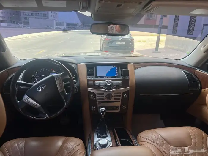 انفينتي QX80 فل كامل لوحة اماراتية 2019 20