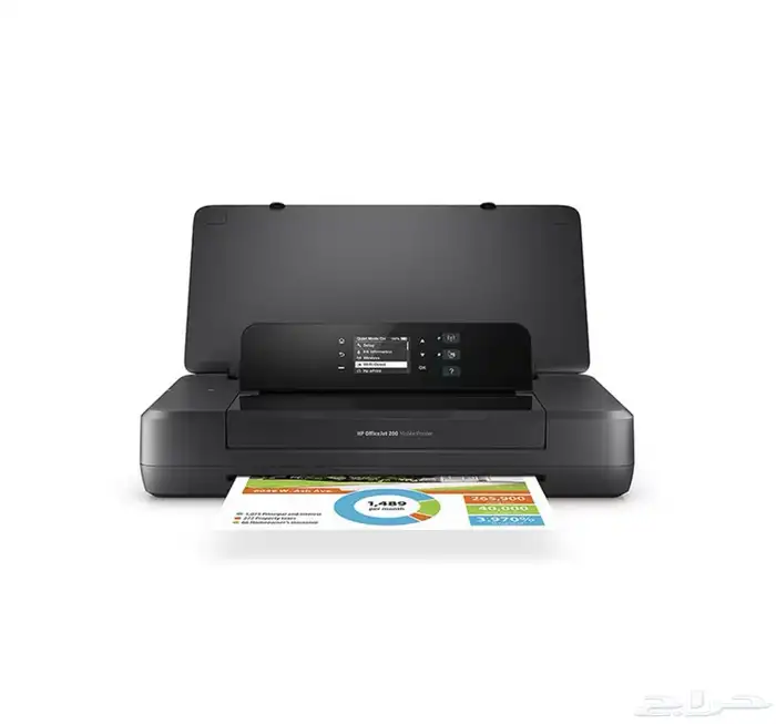 جديده طابعة HP وأي في و بلوتوث في كرتونها 2