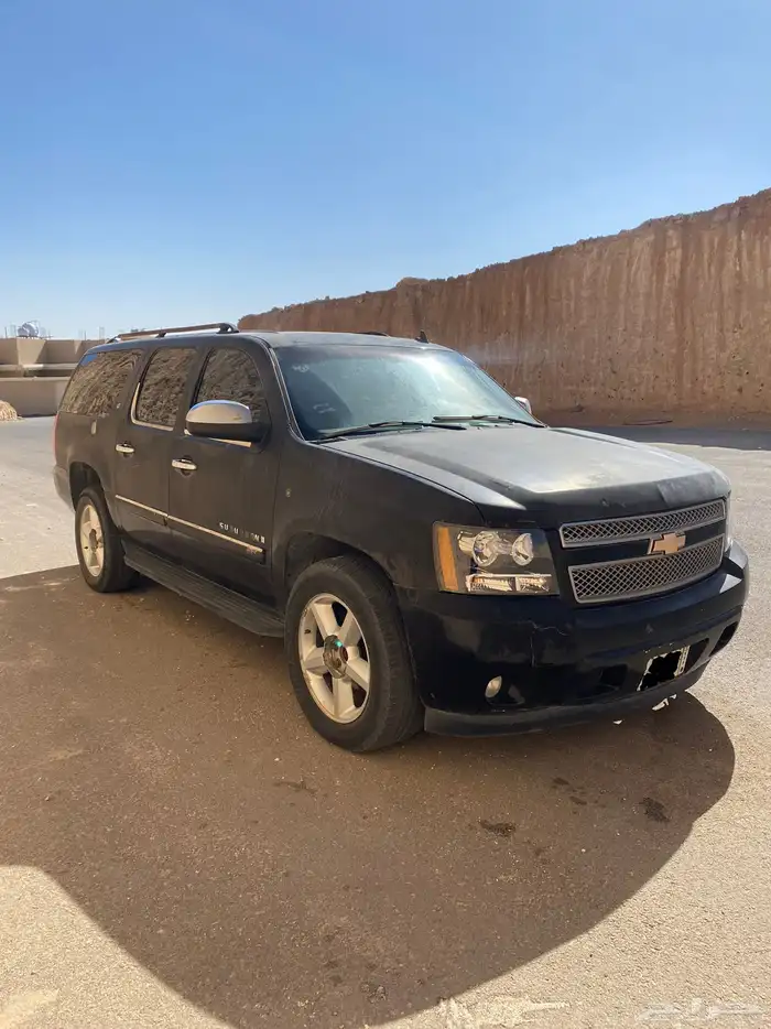 للبيع سوبربان 2007 LT اسود فل كامل دبل 3