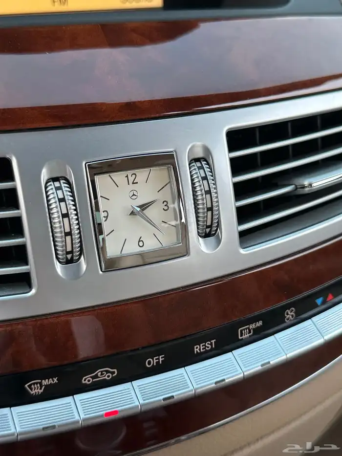 مرسيدس S350 مخزن ماشي 16 الف فقط بحاله الوكاله 47