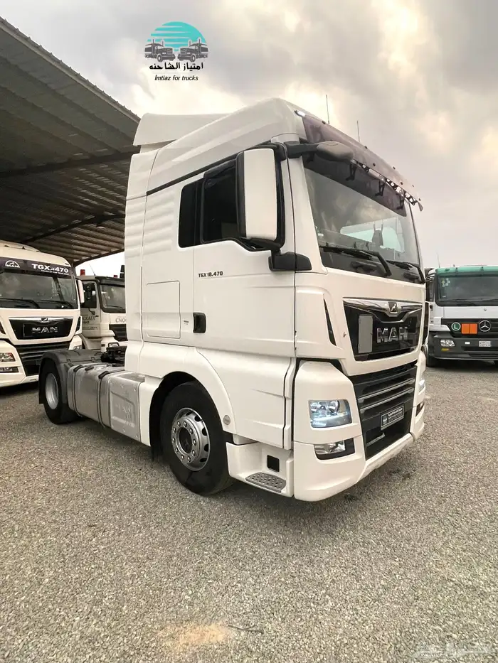 راس مان MAN TGX 18.470 بطاقة جمركية 2021 ( قير عايدي ) 2