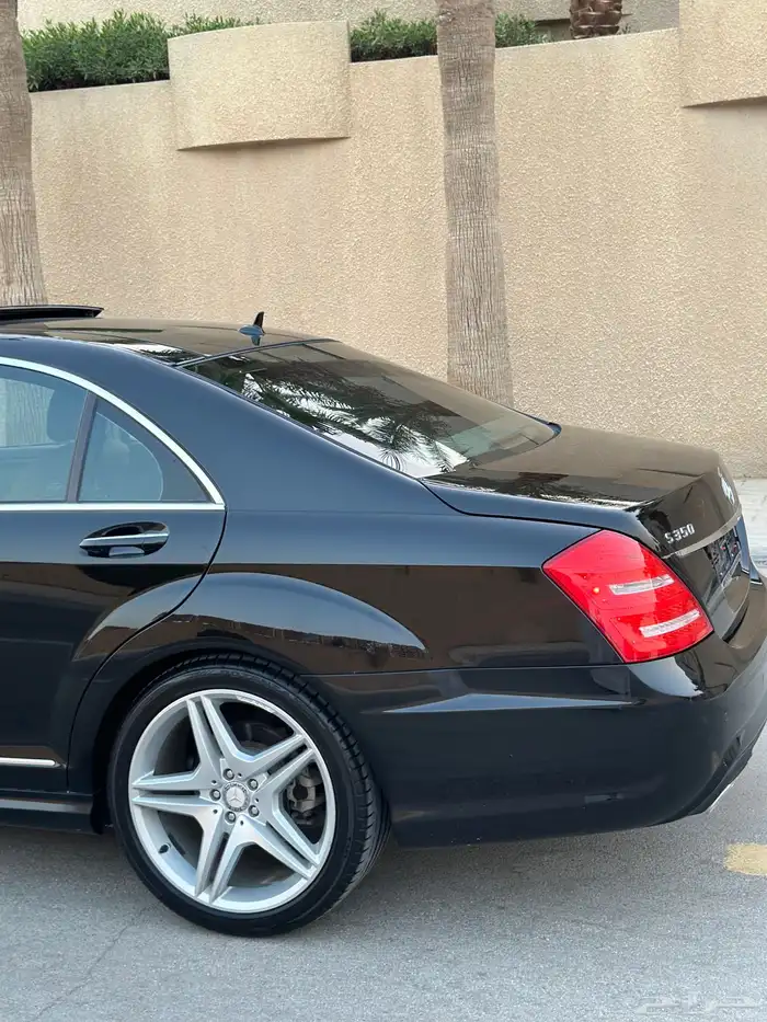 مرسيدس S350 مخزن ماشي 16 الف فقط بحاله الوكاله 9
