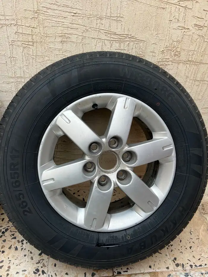 جنوط اصلي وكاله وطقم كفرات 2024 مقاس 17 0