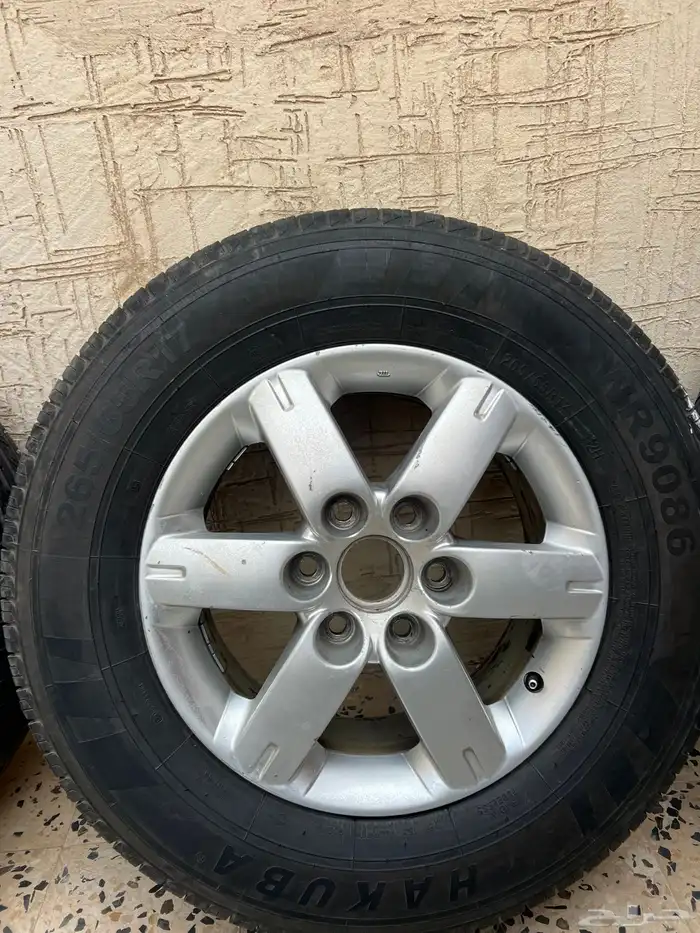 جنوط اصلي وكاله وطقم كفرات 2024 مقاس 17 2