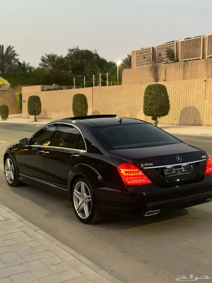 مرسيدس S350 مخزن ماشي 16 الف فقط بحاله الوكاله 62