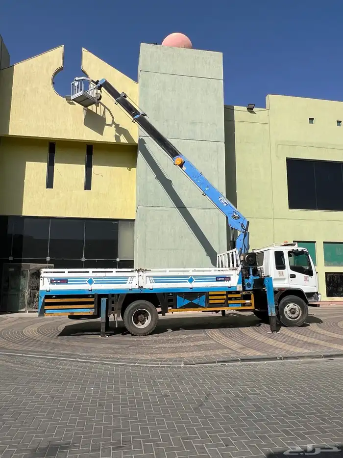 رافعه سله. باسكت لرفع العمال وتغيير الاناره 19 متر 1