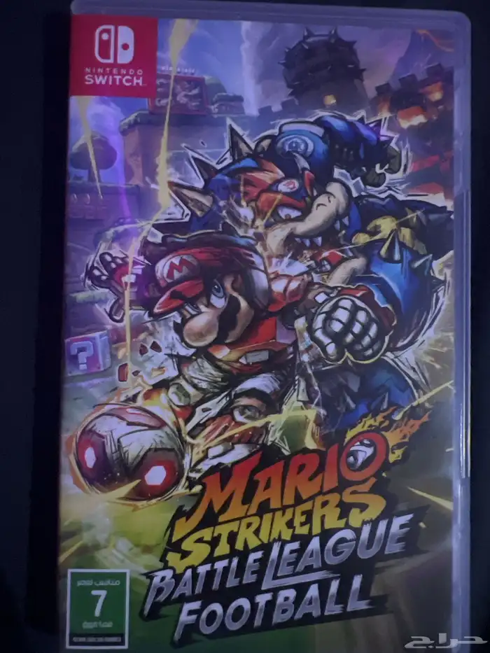 للبيع لعبة نينتيندو سويتش mario strikers 0
