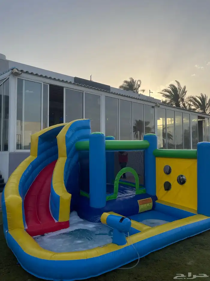 للبيع زحليقه مائية للبيع 3 50 م 3 50 مخصص للأستخدام التجاري 2