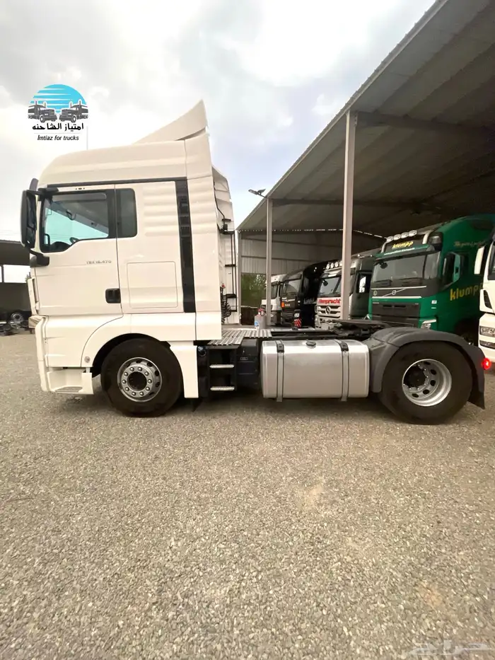 راس مان MAN TGX 18.470 بطاقة جمركية 2021 ( قير عايدي ) 5
