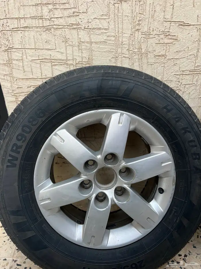 جنوط اصلي وكاله وطقم كفرات 2024 مقاس 17 1