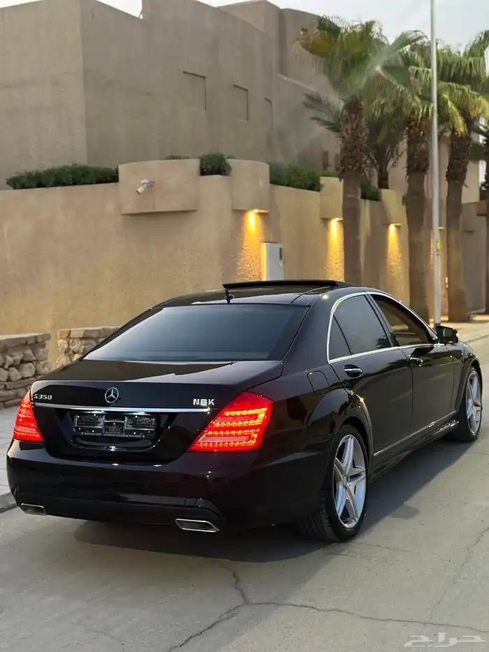 مرسيدس S350 مخزن ماشي 16 الف فقط بحاله الوكاله 64