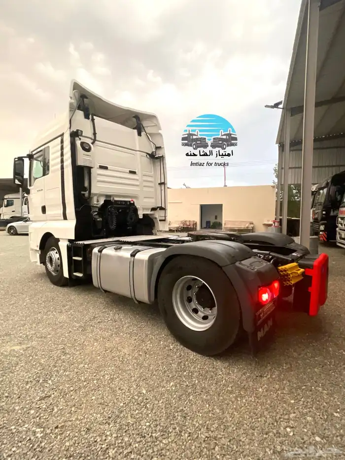 راس مان MAN TGX 18.470 بطاقة جمركية 2021 ( قير عايدي ) 6