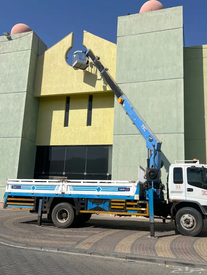 رافعه سله. باسكت لرفع العمال وتغيير الاناره 19 متر 0