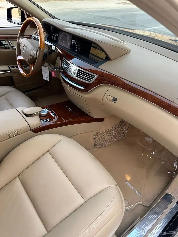 مرسيدس S350 مخزن ماشي 16 الف فقط بحاله الوكاله 20