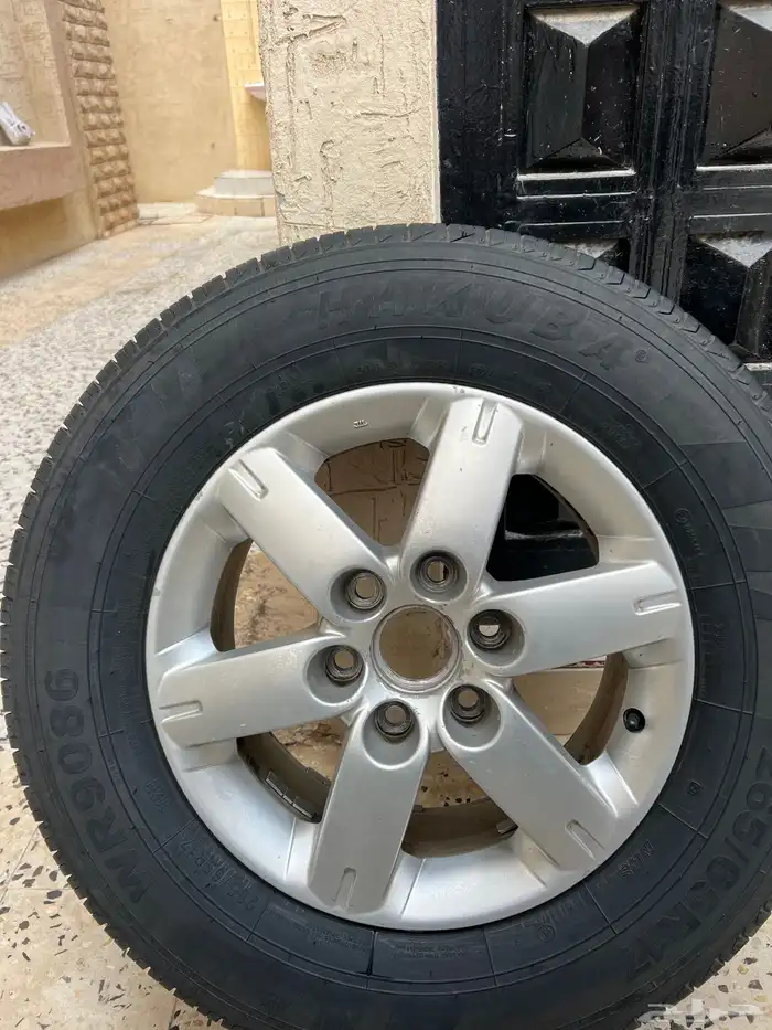 جنوط اصلي وكاله وطقم كفرات 2024 مقاس 17 3