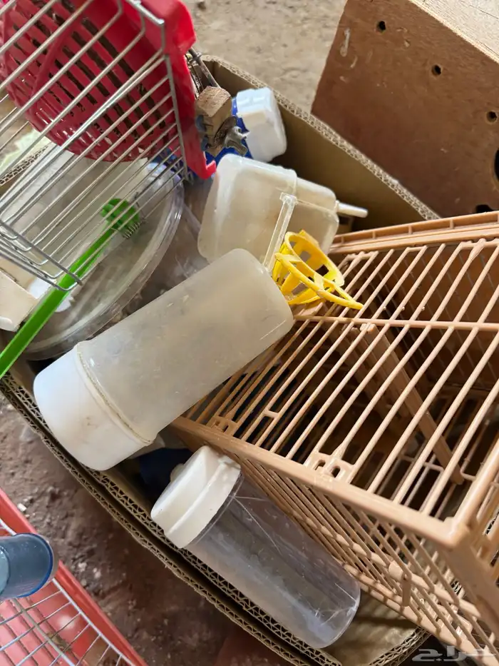 بياضات ومعالف وقفاص طيور 1