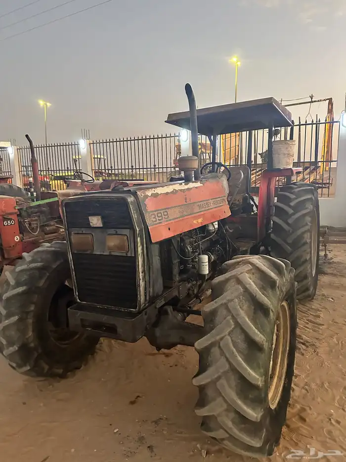 حراثة ماسي 399 للبيع طرمبة نايمة 4